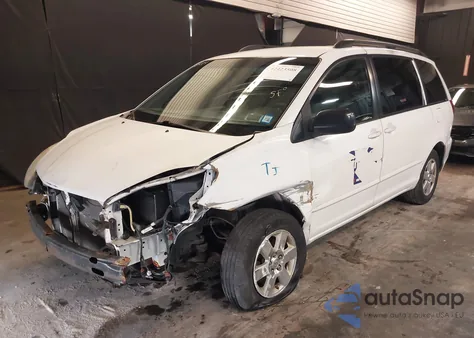 2007 Toyota Sienna Ce/Le из США, поврежденный, VIN 5TDZK23C17S034829